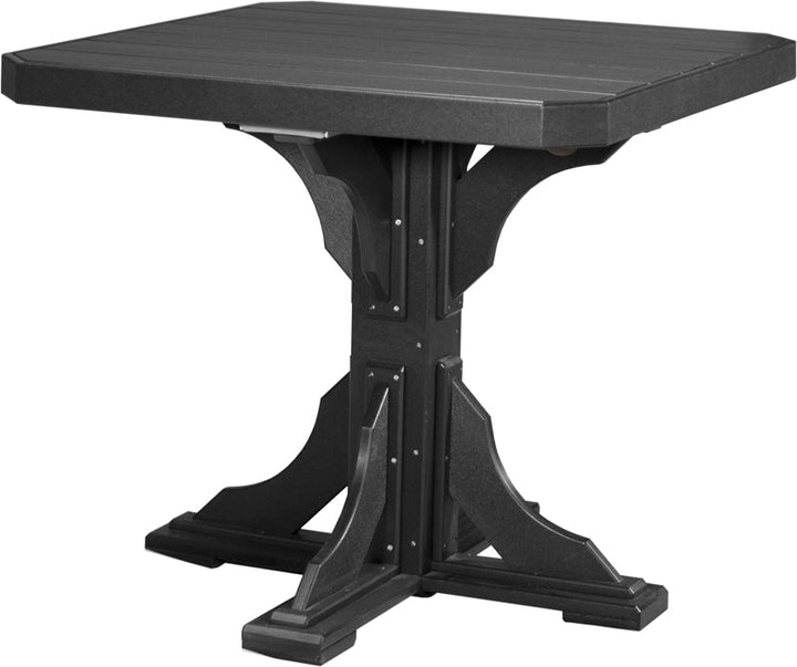 LCP41STBKC-LuxCraft-Square Table-Pangaea Patio