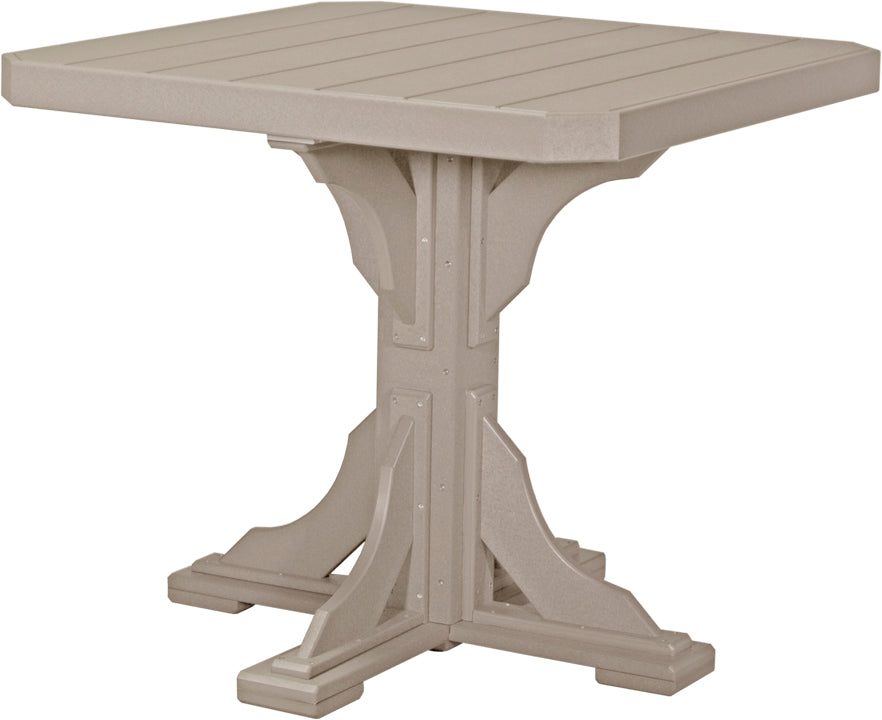 LCP41STWWC-LuxCraft-Square Table-Pangaea Patio