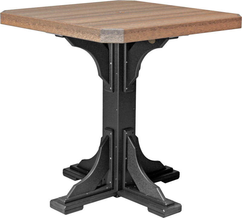 LCP41STAMBB-LuxCraft-Square Table-Pangaea Patio