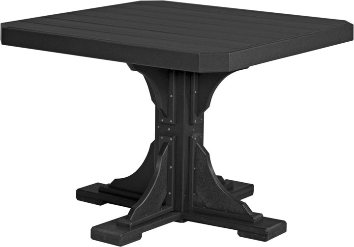 LCP41STBKD-LuxCraft-Square Table-Pangaea Patio