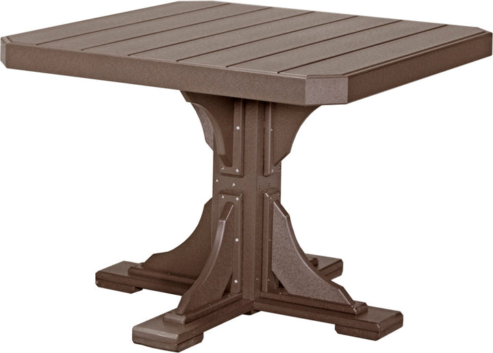 LCP41STCBRD-LuxCraft-Square Table-Pangaea Patio