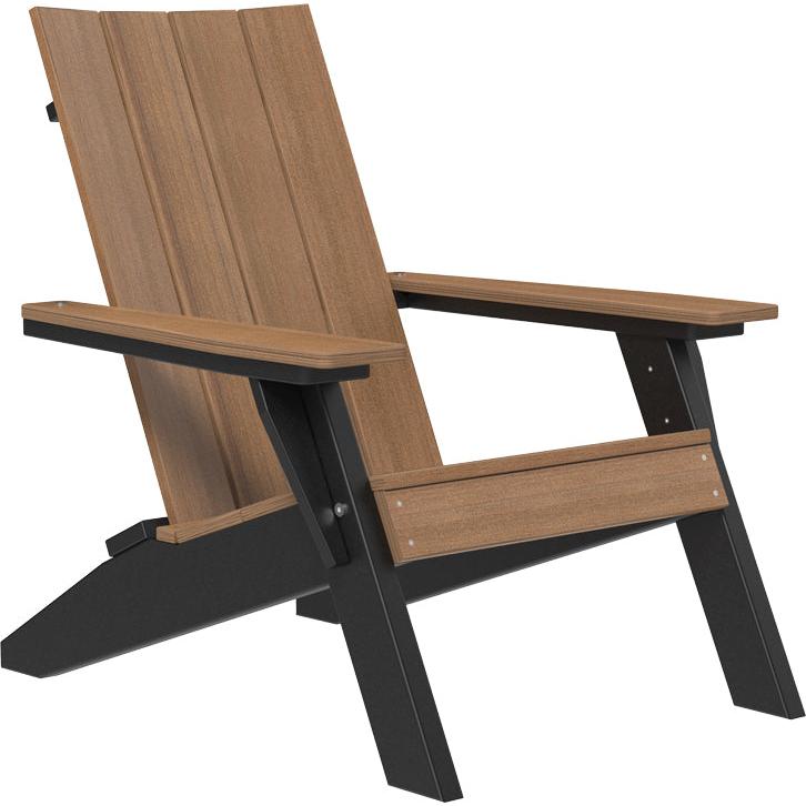 LCUACAMB-LuxCraft-Urban Adirondack Chair-Antique Mahogany Black-Pangaea Patio