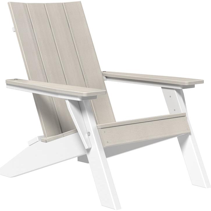 LCUACBIW-LuxCraft-Urban Adirondack Chair-Birch White-Pangaea Patio