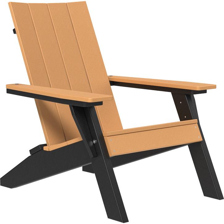 LCUACCB-LuxCraft-Urban Adirondack Chair-Cedar Black-Pangaea Patio