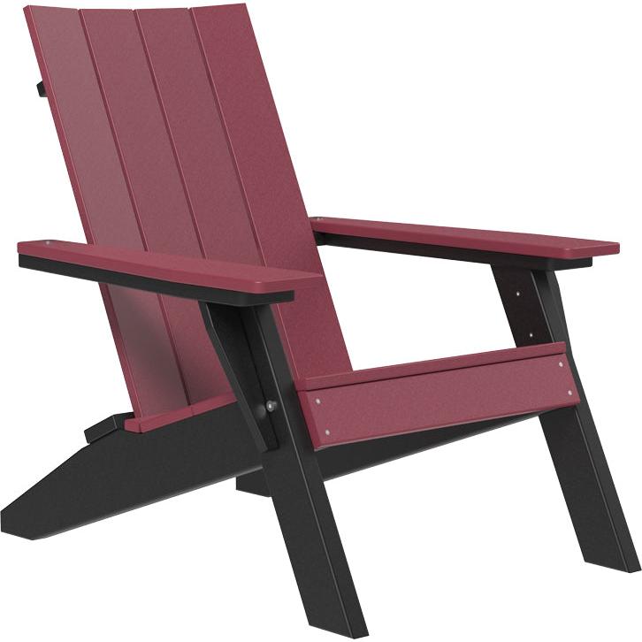 LCUACCHB-LuxCraft-Urban Adirondack Chair-Cherrywood Black-Pangaea Patio