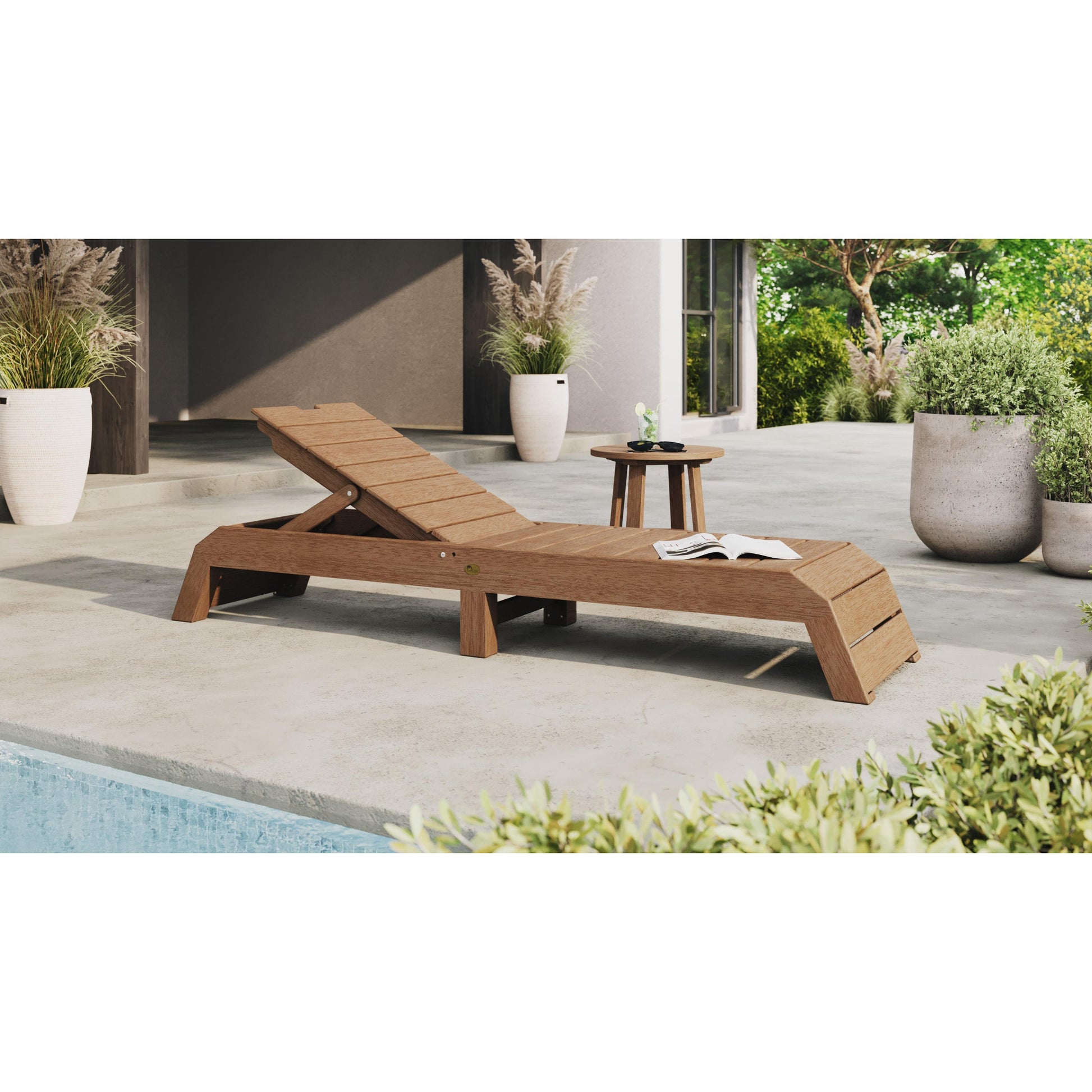 -LuxCraft-Urban Chaise Lounge-Pangaea Patio
