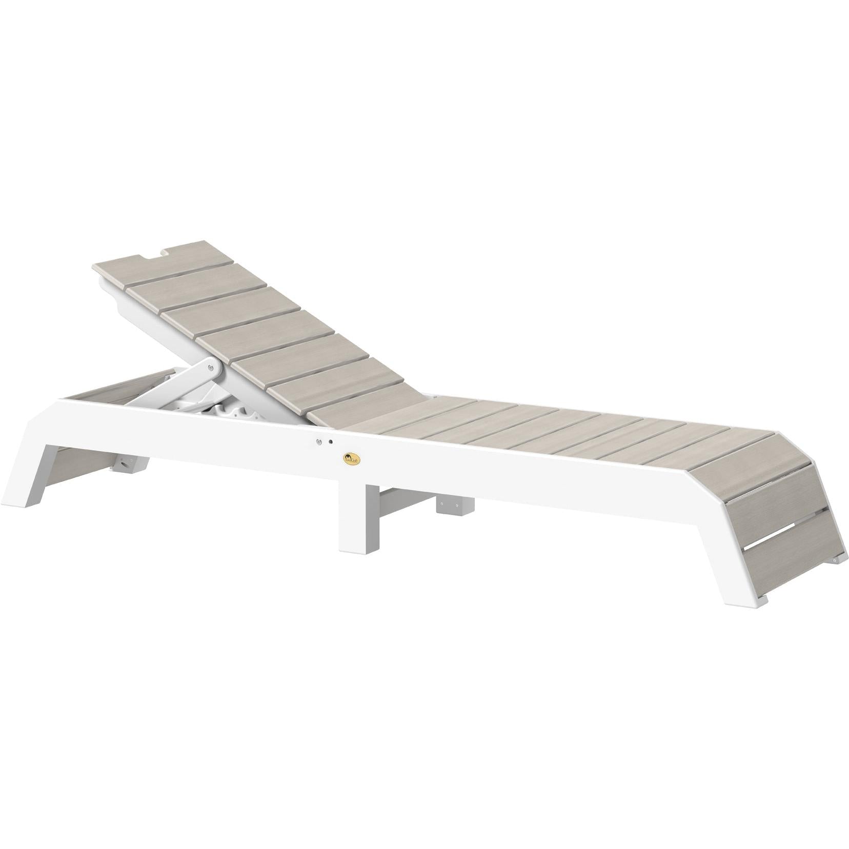 LCUCLBIW-LuxCraft-Urban Chaise Lounge-Birch White-Pangaea Patio
