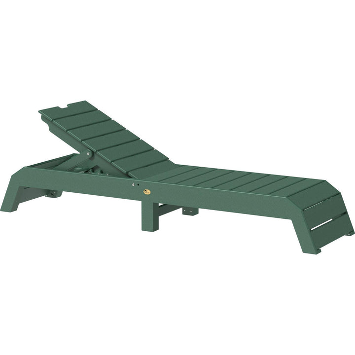 LCUCLG-LuxCraft-Urban Chaise Lounge-Green-Pangaea Patio