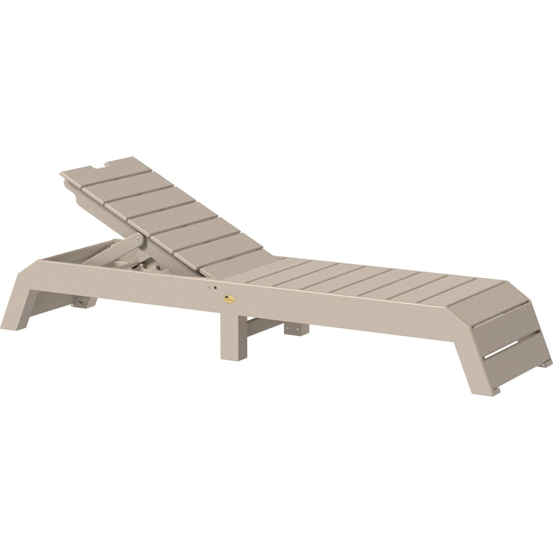 LCUCLWW-LuxCraft-Urban Chaise Lounge-Weatherwood-Pangaea Patio