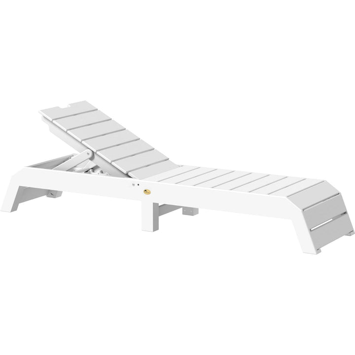 LCUCLW-LuxCraft-Urban Chaise Lounge-White-Pangaea Patio