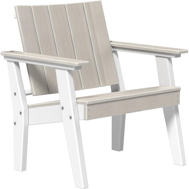 LCUCCBIW-LuxCraft-Urban Chat Chair-Birch White-Pangaea Patio
