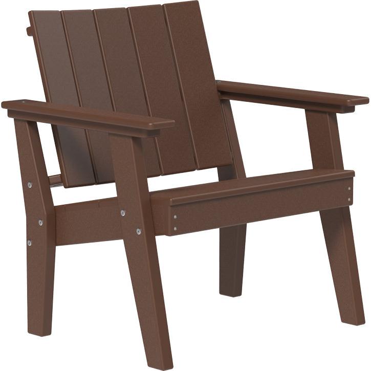 LCUCCCBR-LuxCraft-Urban Chat Chair-Chestnut Brown-Pangaea Patio