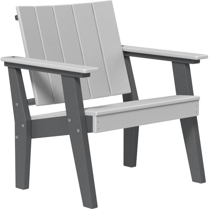LCUCCDGS-LuxCraft-Urban Chat Chair-Dove Gray Slate-Pangaea Patio