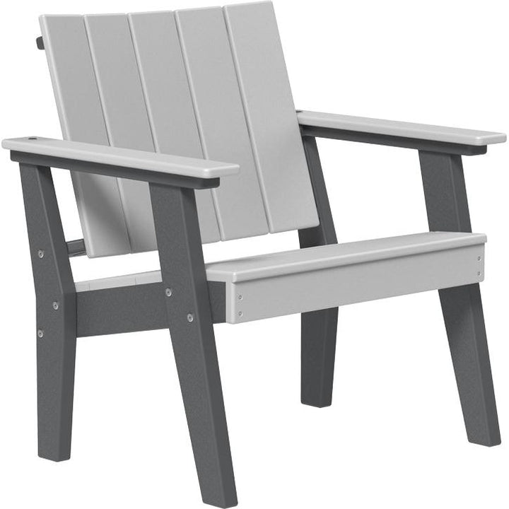 LCUCCDGS-LuxCraft-Urban Chat Chair-Dove Gray Slate-Pangaea Patio
