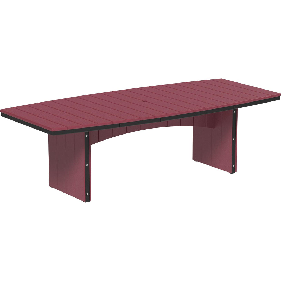 -LuxCraft-Urban Oval Dining Table (48" x 96")-Pangaea Patio