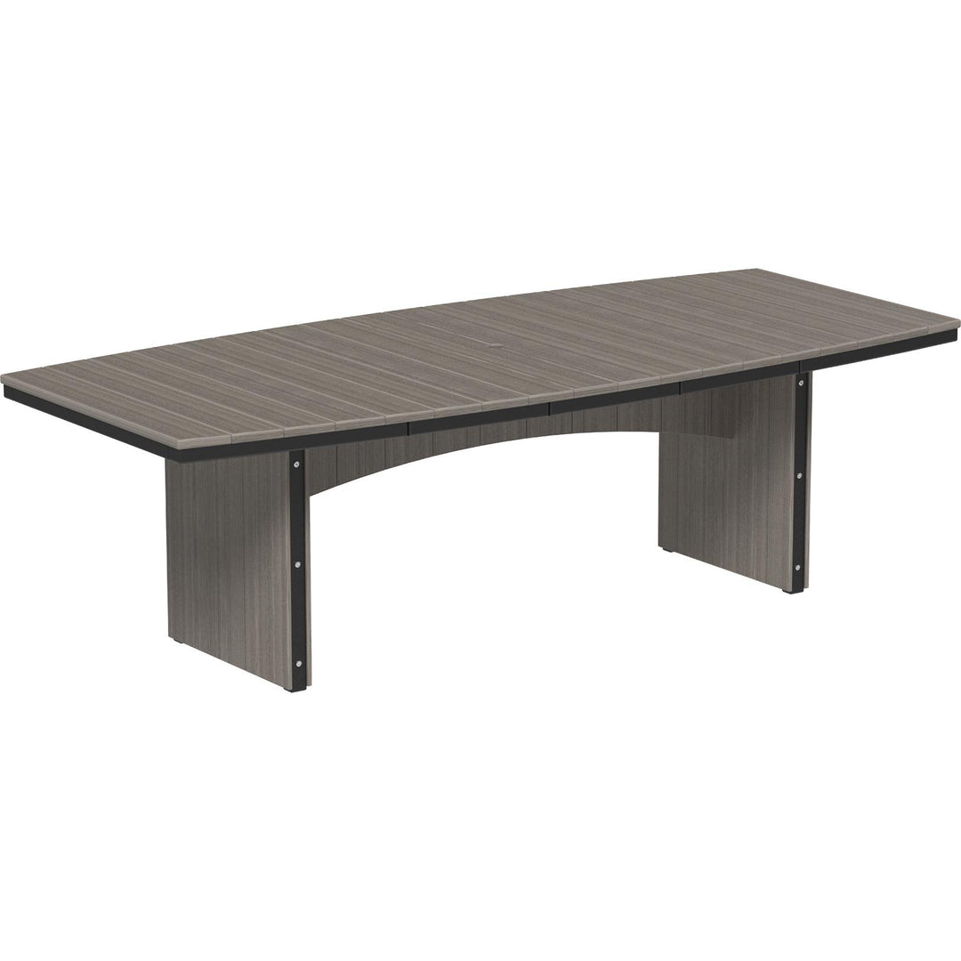 LCUDT48ODBIW-LuxCraft-Urban Oval Dining Table (48" x 96")-Dining-Birch White-Pangaea Patio