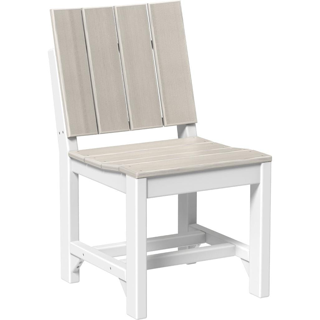 LCUSCDBIW-LuxCraft-Urban Side Chair-Dining-Birch White-Pangaea Patio