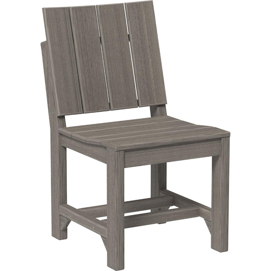 LCUSCDCG-LuxCraft-Urban Side Chair-Dining-Coastal Gray-Pangaea Patio