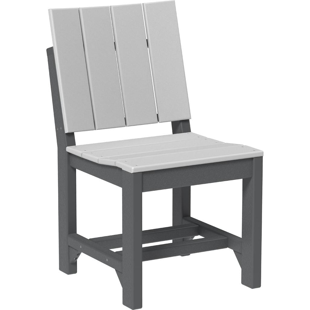 LCUSCDDGS-LuxCraft-Urban Side Chair-Dining-Dove Gray Slate-Pangaea Patio