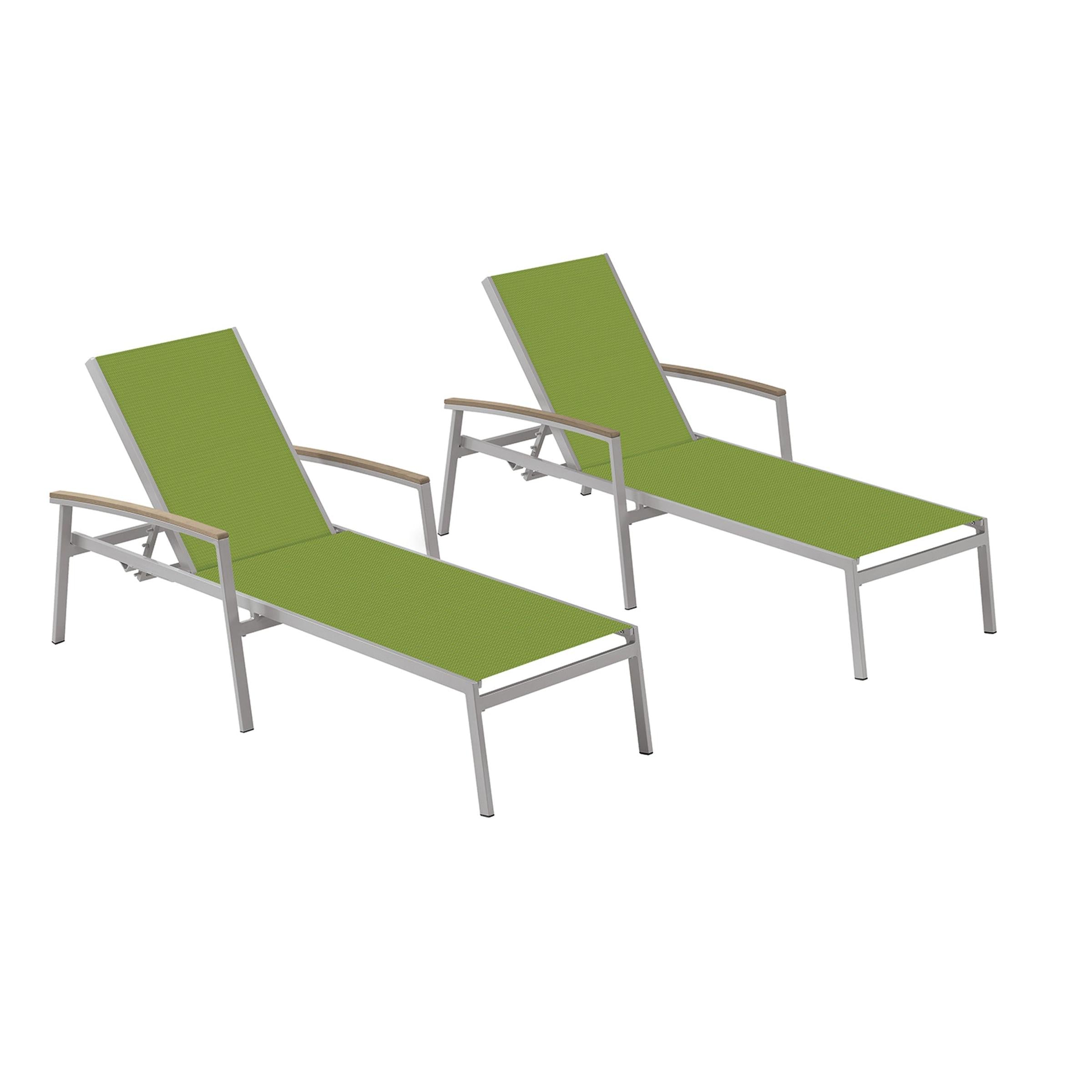 Travira Sling Chaise Lounge - Set Of 2