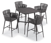 Nette 5-Piece Bar Table Set