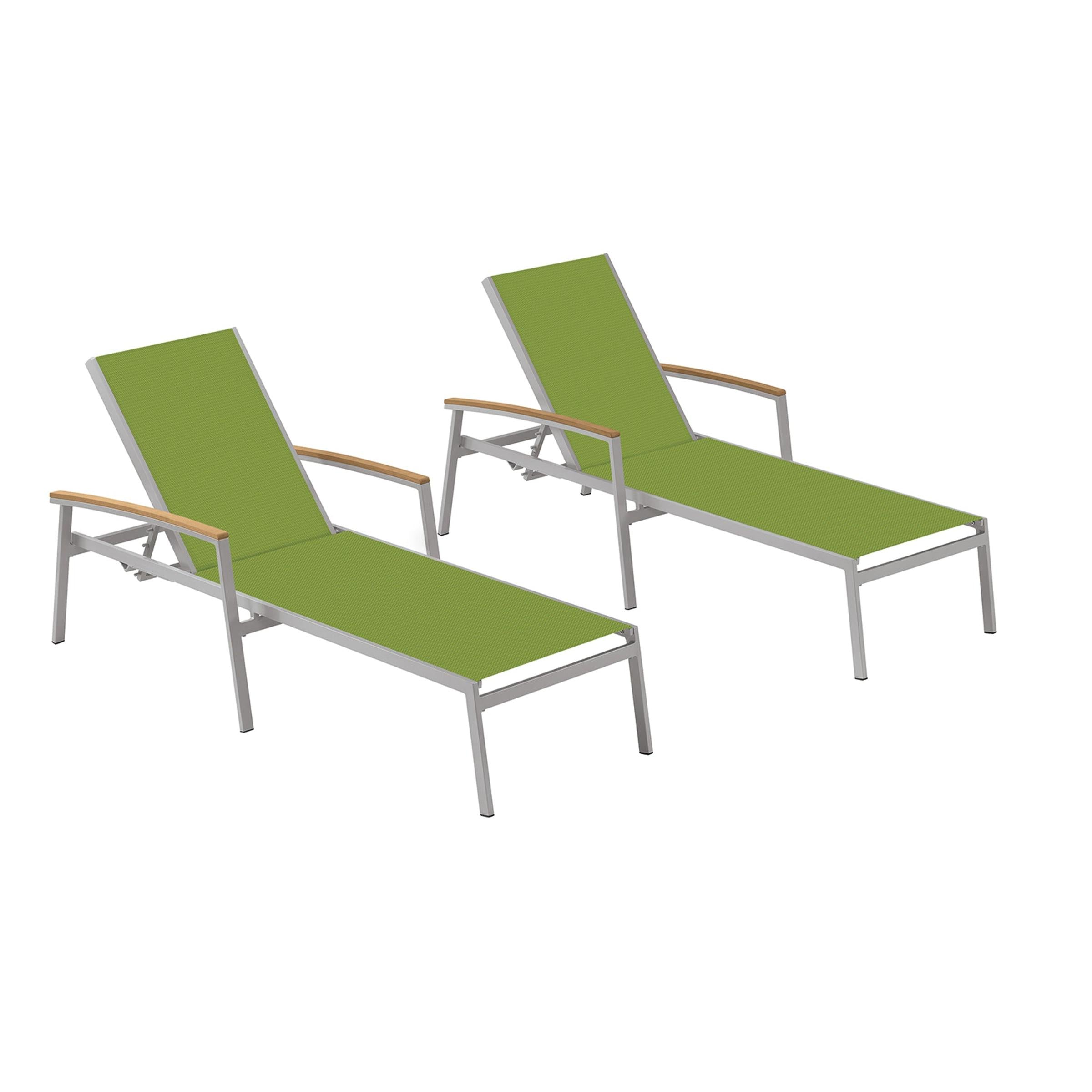 Travira Sling Chaise Lounge - Set Of 2