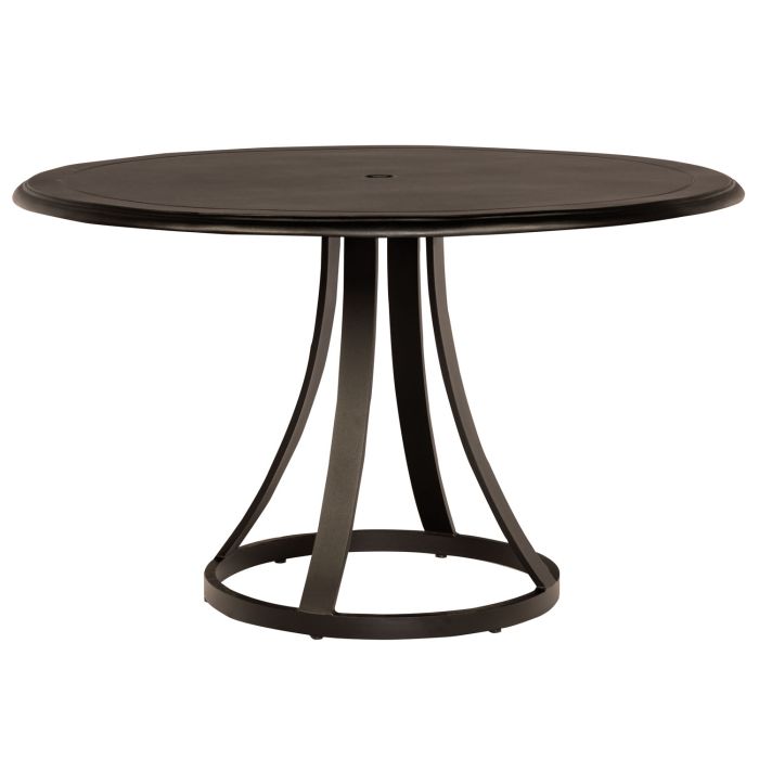 48" Solid Cast Mainstreet Round Dining Umbrella Table