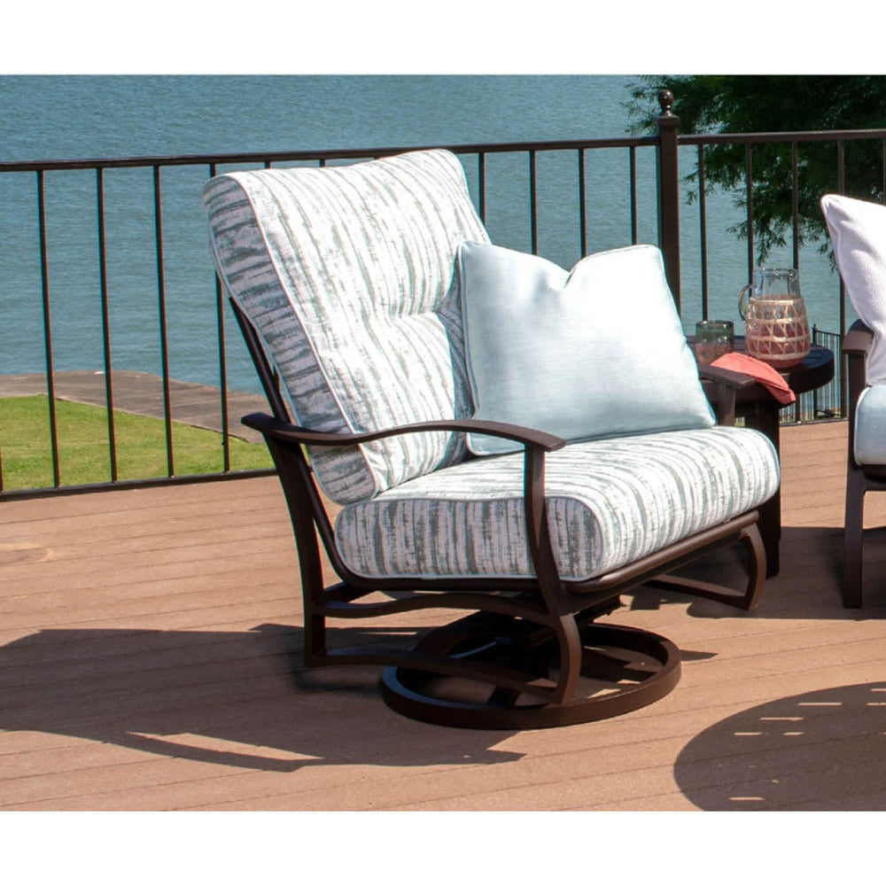 MAB-486-Mallin-Albany Swivel Rocking Lounge Chair-Pangaea Patio