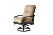 MAN-560-Mallin-Anthem Swivel Rocking Dining Arm Chair-Pangaea Patio