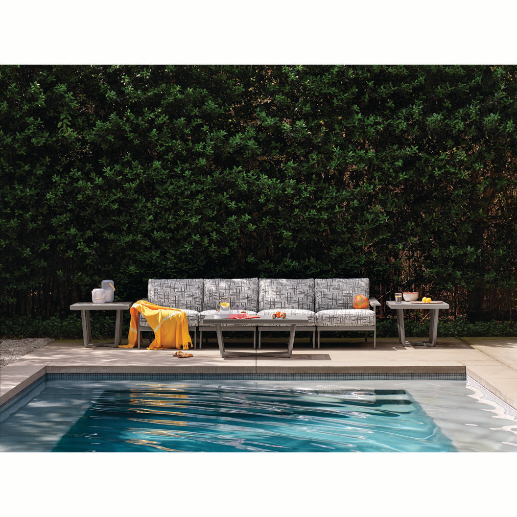 -Mallin-Dakoda Armless Sectional Unit-Pangaea Patio-Lifestyle Image