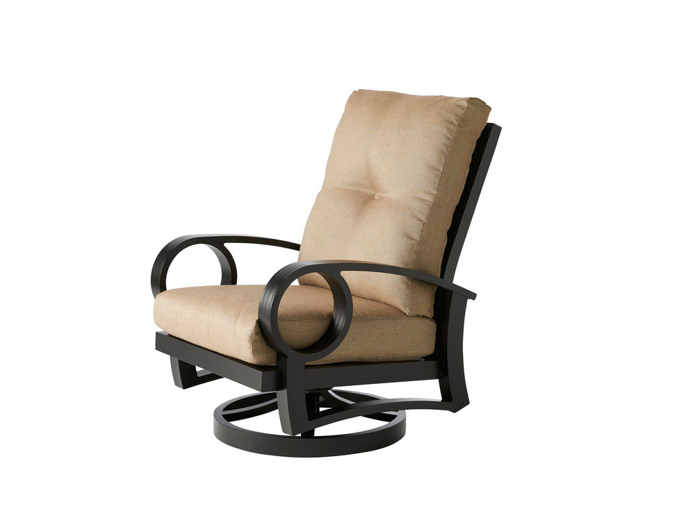 MEP-460-Mallin-Eclipse Swivel Rocking Dining Arm Chair-Pangaea Patio