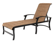 MGT-317-Mallin-Georgetown Padded Sling Chaise Lounge-Pangaea Patio