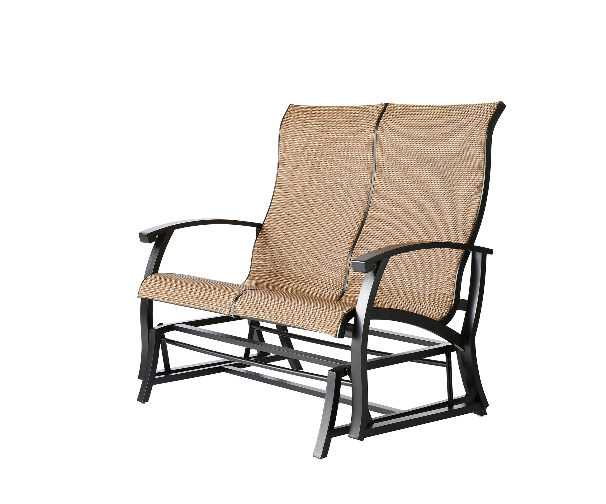 MGT-157-Mallin-Georgetown Sling Loveseat Glider-Pangaea Patio