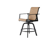 MMS-002S-Mallin-M Series Sling Swivel Counter Stool-Pangaea Patio