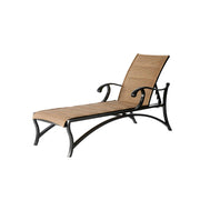 MVO-317-Mallin-Volare Padded Sling Adjustable Chaise Lounge-Pangaea Patio