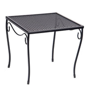 16" Iron Medium Square Side Table