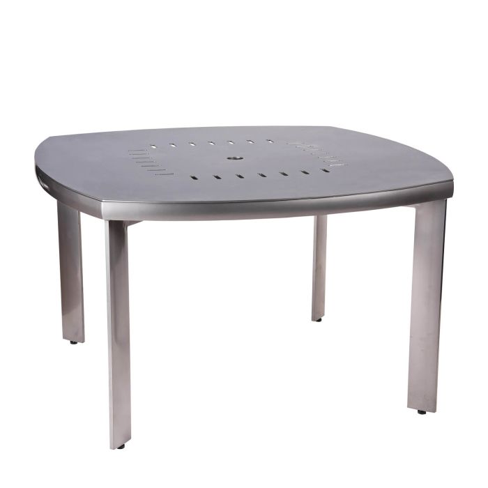 48" Metropolis Square Round Dining Umbrella Table