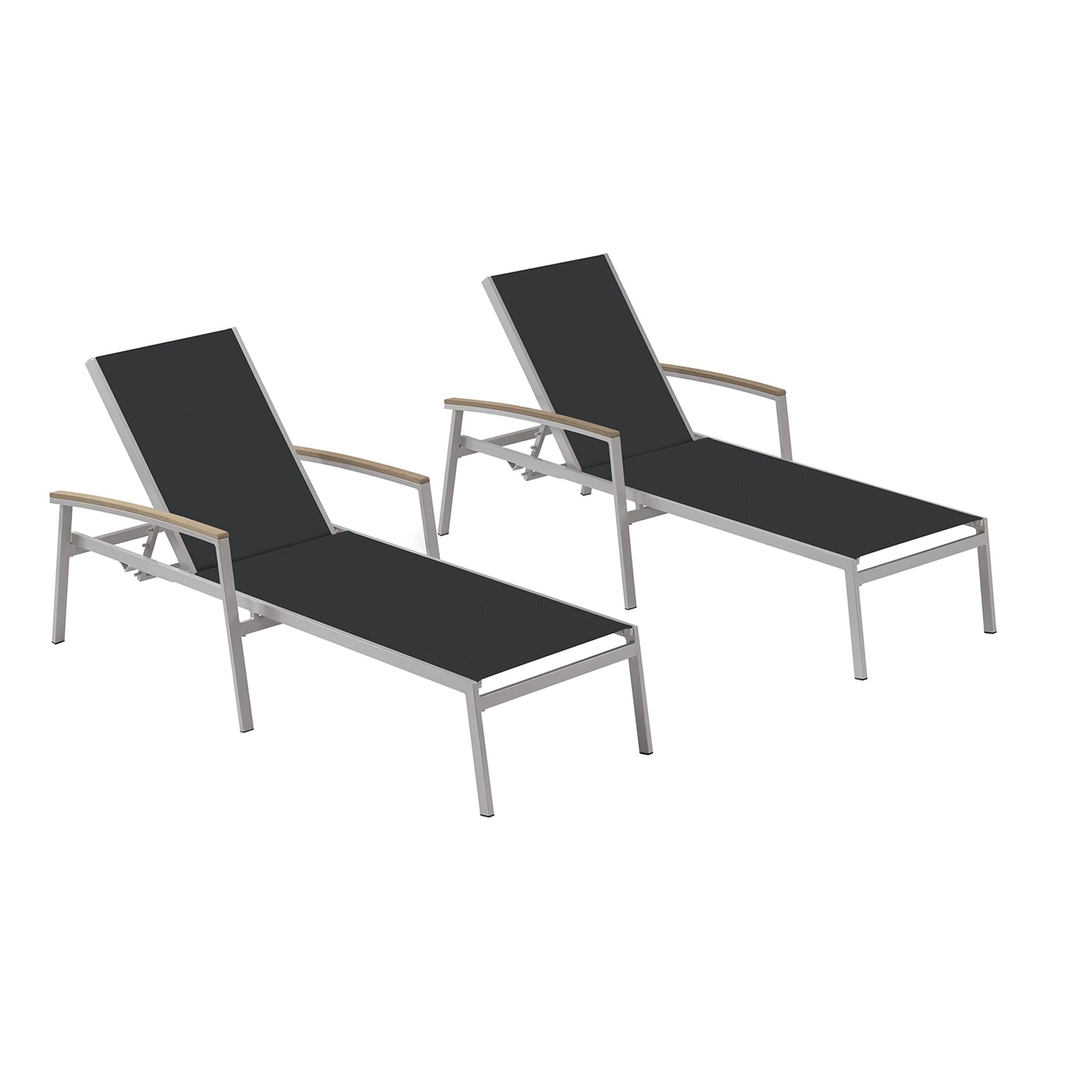Travira Sling Chaise Lounge - Set Of 2