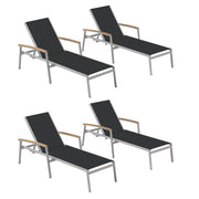 Travira Sling Chaise Lounge - Set Of 4