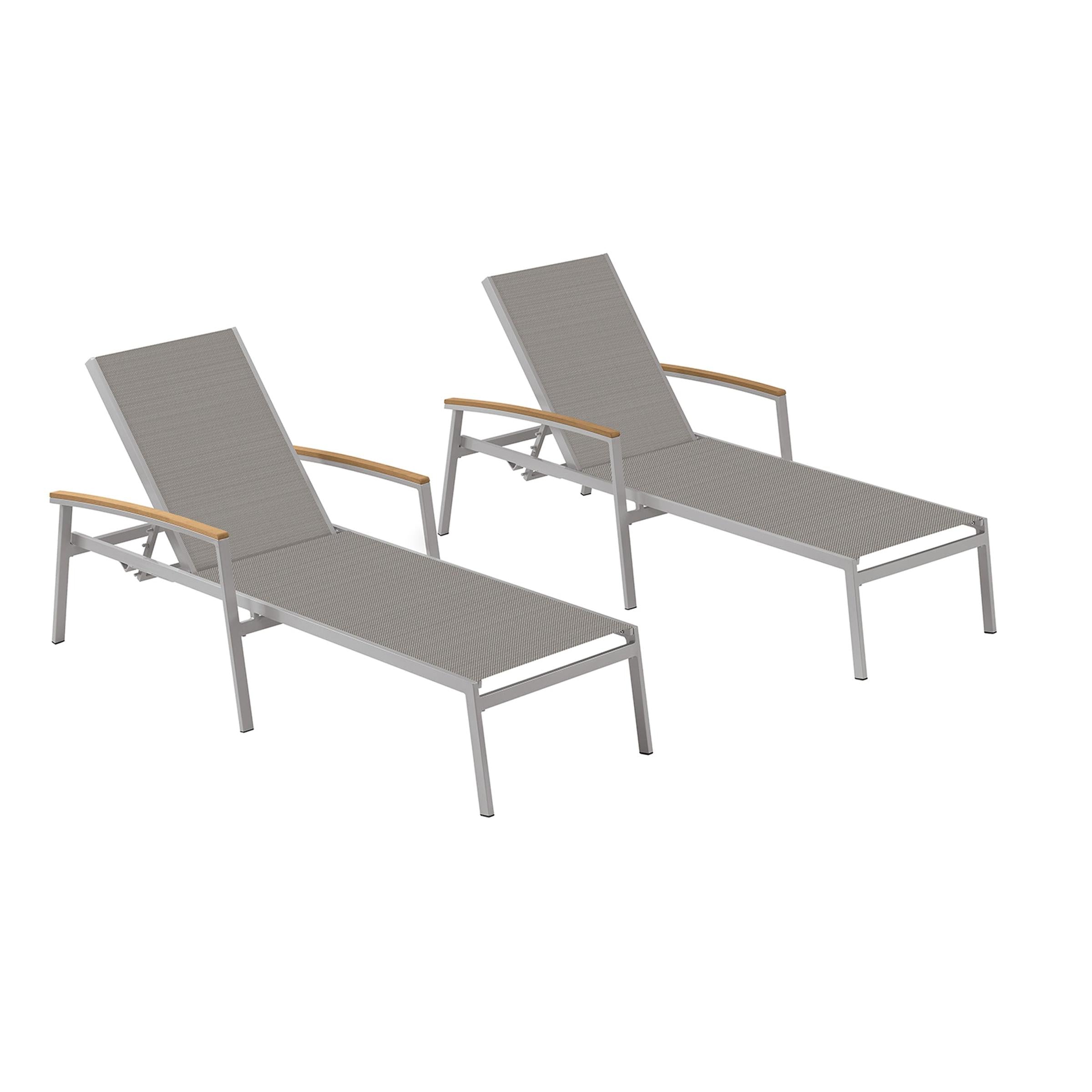 Travira Sling Chaise Lounge - Set Of 2