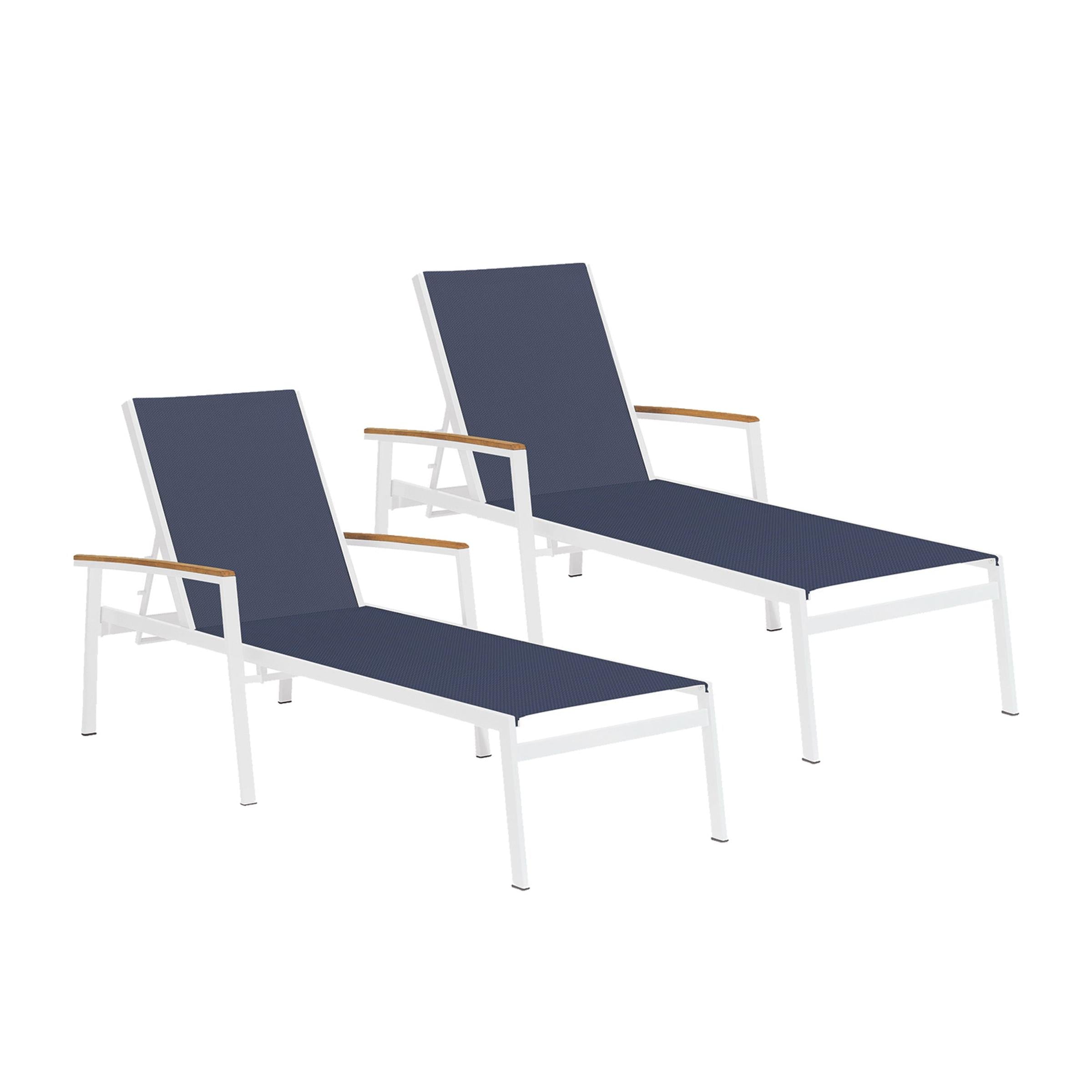 Travira Sling Chaise Lounge