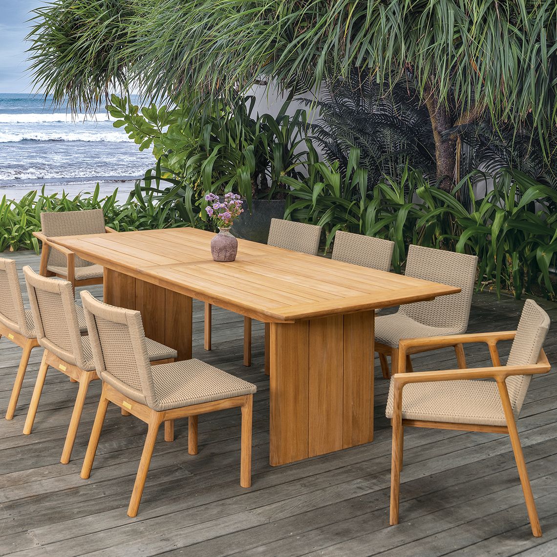 Cortona 96" Rectangular Dining Table