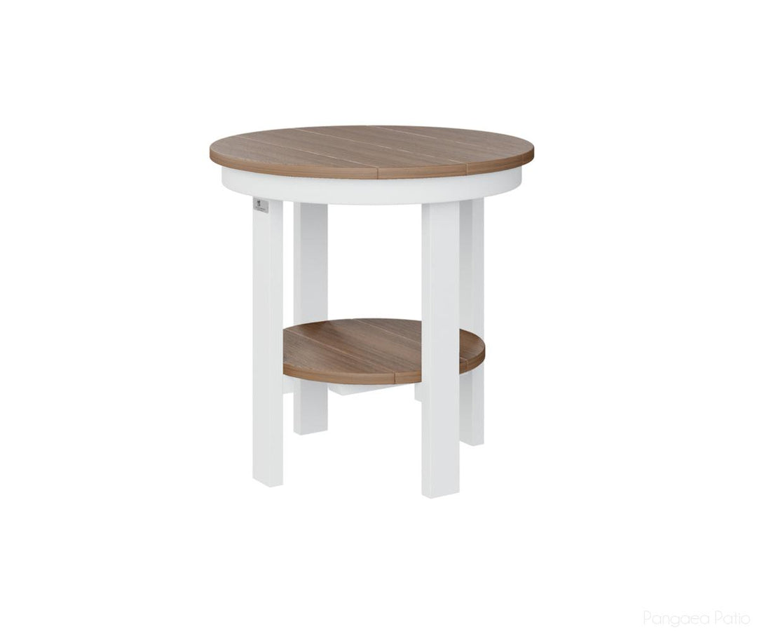 Round End Table Dining Height