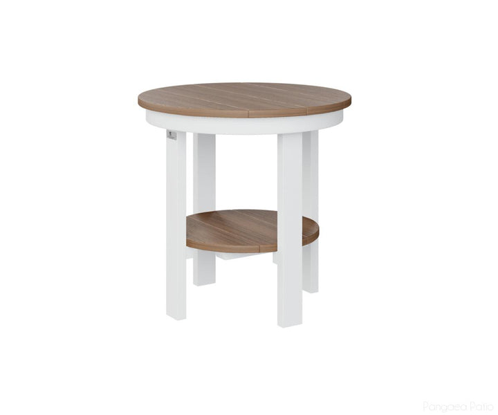 Round End Table Dining Height
