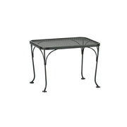 19" x 25" Iron Rectangular Side Table