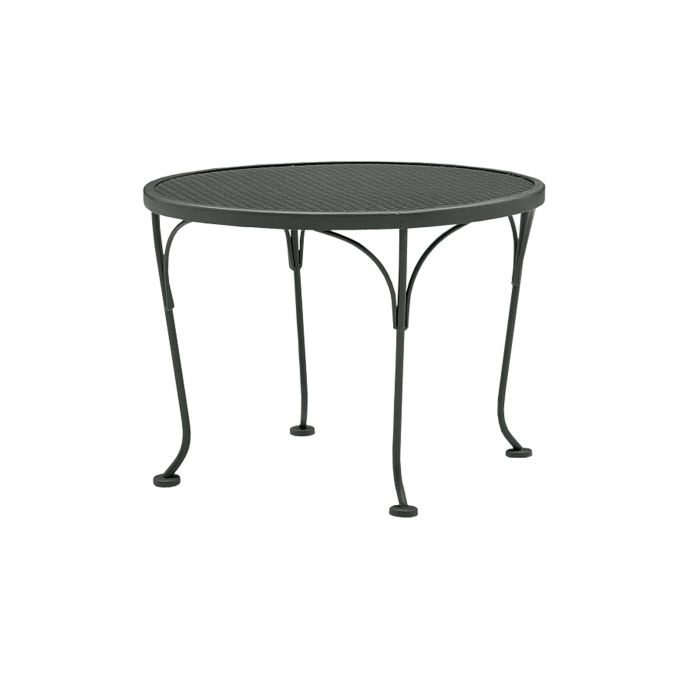 24" Iron Round Side Table