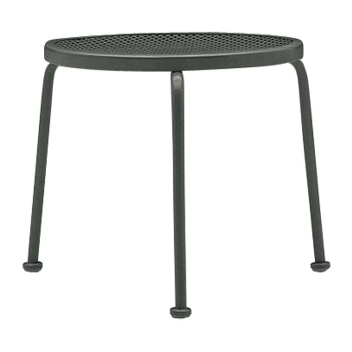 17" Iron Round Side Table - Stackable