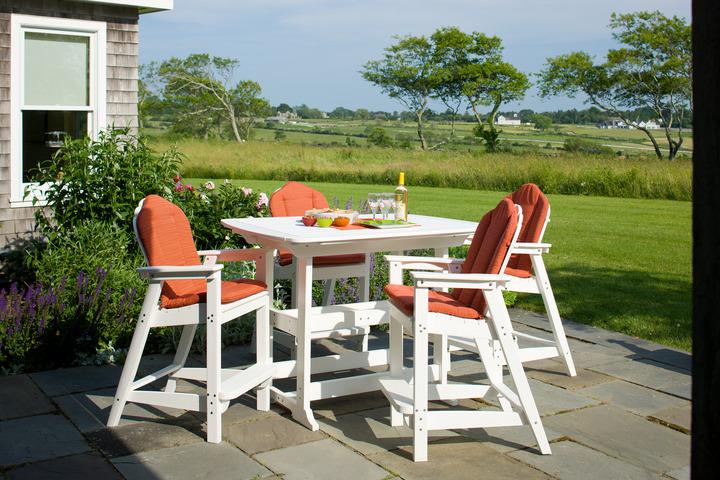 -Seaside Casual-Adirondack Classic Bar Chair-Pangaea Patio