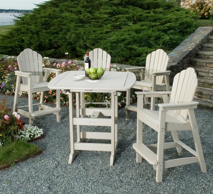 -Seaside Casual-Adirondack Classic Bar Chair-Pangaea Patio
