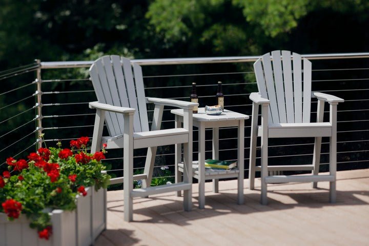 SC017-Seaside Casual-Adirondack Shellback Balcony Chair-Pangaea Patio